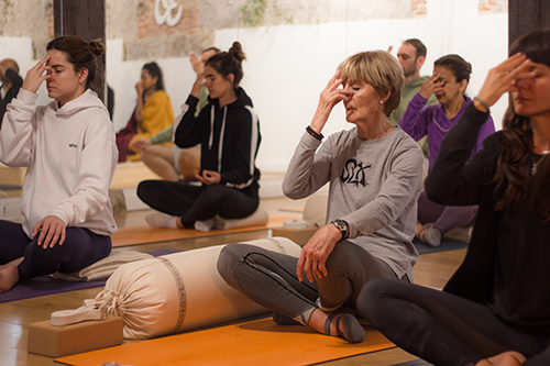 Pranayama y Meditación en Yoga Samhata